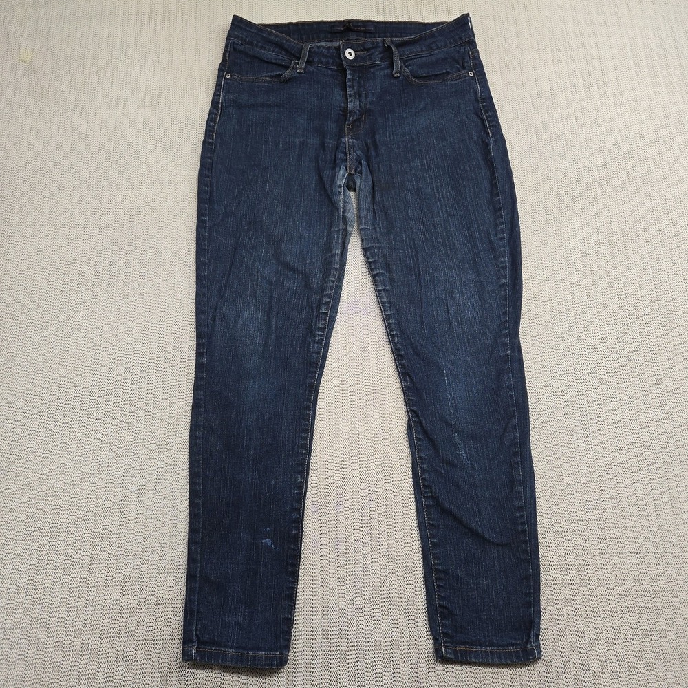 Levis Legging Jeans Womens 10 Skinny Stretch Denim Jeggings Dark Wash